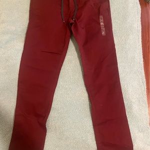 Men’s Tommy Hilfiger maroon dress pants size small